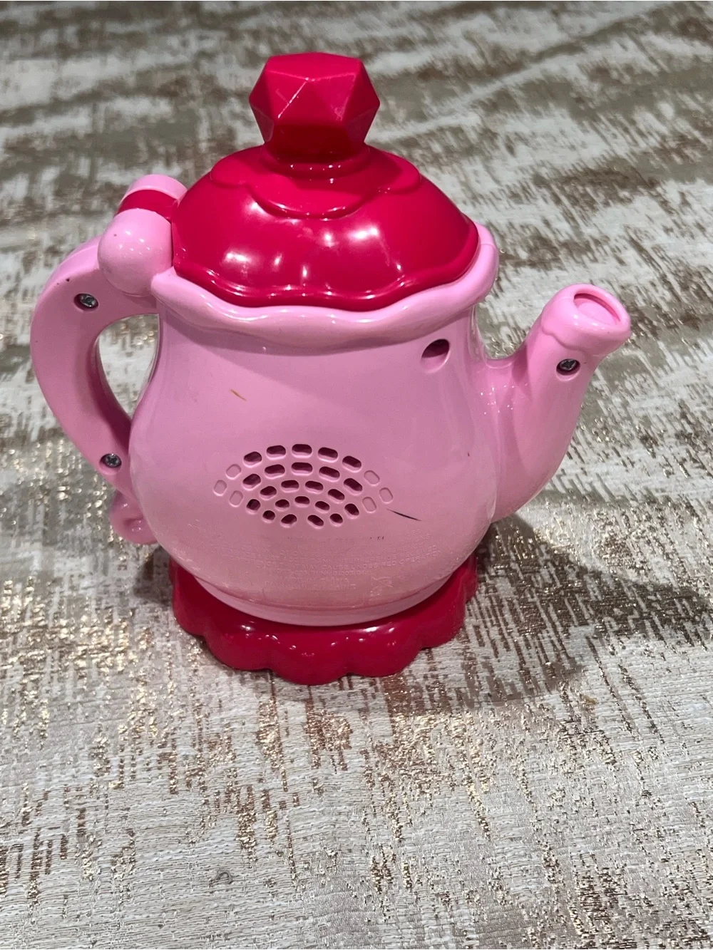 LeapFrog Rainbow Tea for Two Interactive Pink Electronic Teapot Toy